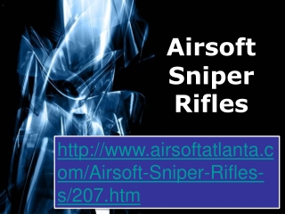 Airsoft Sniper Rifles