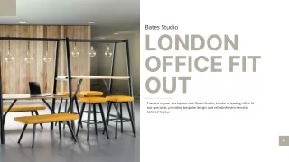 Elevate Your Office Design with Bates Studio Services