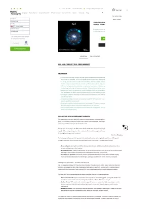 Hollow Core Optical Fiber Market