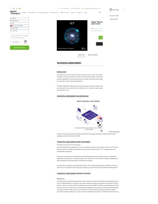 Telecentric Lenses Market