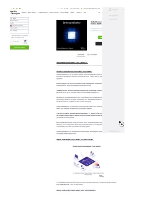 Sensor Development Tools Market