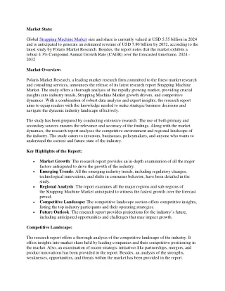 Strapping Machine Market