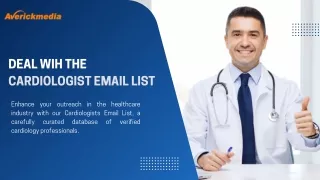 Deal wih the Cardiologist Email List