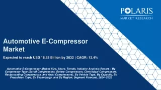 Automotive E-Compressor Market