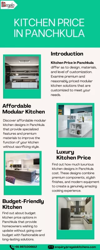 Kitchen price in Panchkula