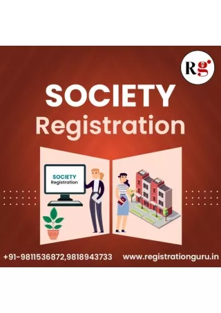Society Registration Online in India