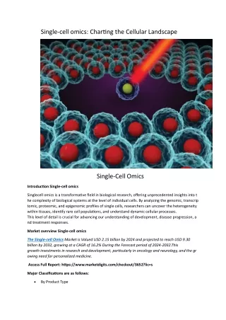 Single-cell omics2