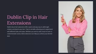 Dublin Clip in hair extensions