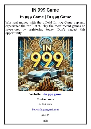 In 999 Game  In 999 Game