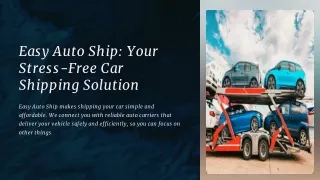 Auto Ship Quotes