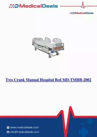 Two-Crank-Manual-Hospital-Bed-MD-TMHB-2002