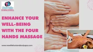 Enhance Your Well-Being with the Four Hands Massage