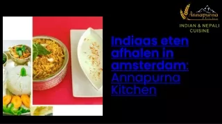 Annapurna Kitchen: Indiaas Eten Afhalen in Amsterdam