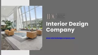 Reimagine Your Workplace Dubai's Office Interior Design Specialists
