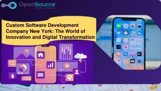 Transforming Businesses through Innovation: Custom Software Development New York