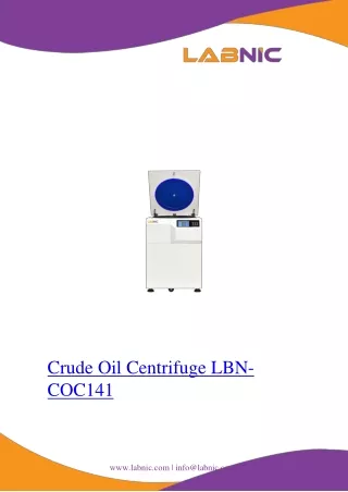 Crude-Oil-Centrifuge-LBN-COC141-converted