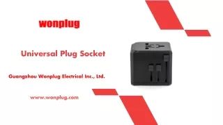 Universal Plug Socket - wonplug.com