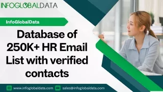Enhance Your Marketing Effort With Our Segmented HR Mailing List