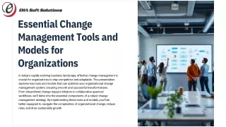 Essential Change Management Tools and Models for Organizations