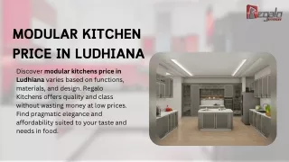 modular kitchen price in ludhiana