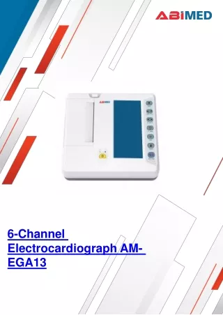 6-Channel-Electrocardiograph