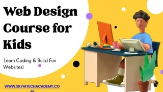 Web Design Course for Kids-  Learn Coding & Build Fun Websites