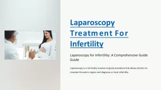 Effective Laparoscopy Treatment for Infertility  Eeshan IVF