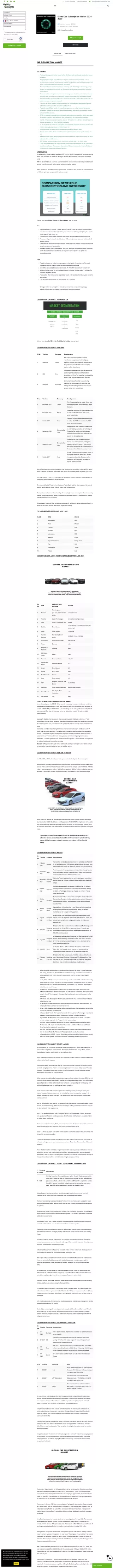 Car Subscriptions: Revolutionizing Vehicle Ownership in the Digital Age
