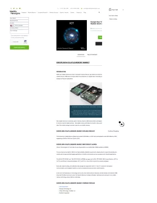 Europe Non Volatile Memory Market