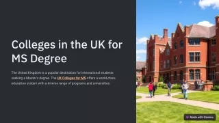 Top UK Colleges for MS: Your Guide to the Best Universities