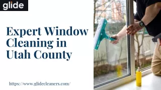 Expert Window Cleaning in Utah County