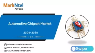 Global Automotive Chipset Market Research Report Forecast (2024-2030)