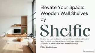 Kitchen wall shelves | Floating shelves | By Shelfiehome