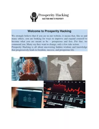 Welcome to Prosperity Hacking