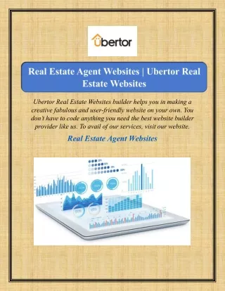 Real Estate Agent Websites  Ubertor Real Estate Websites