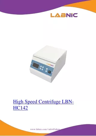 High-Speed-Centrifuge-LBN-HC142