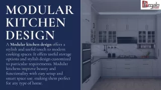 Modular Kitchen Design | Regalo Kitchens