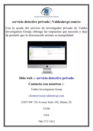 servicio detective privado   Valdesinvgr.com es
