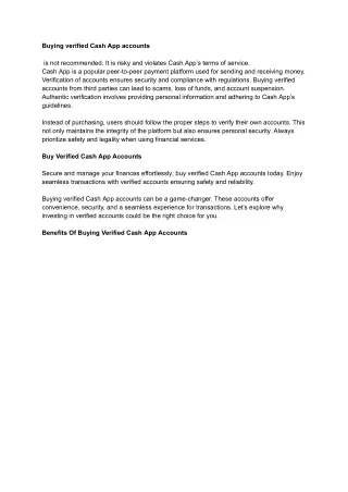 Buying verified Cash App accounts