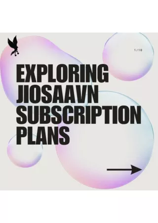 Exploring JioSaavn Subscription Plans Which One is Right for You
