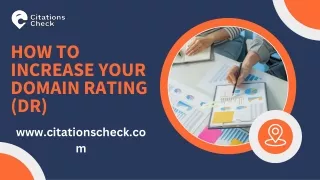 How to Increase Domain Rating with Citations Check