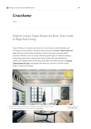 Explore Luxury Taipei Homes for Rent: Your Guide to High-End Living