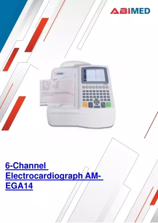 6-Channel-Electrocardiograph