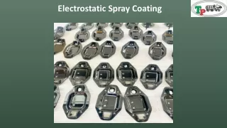 Electrostatic Spray Coating