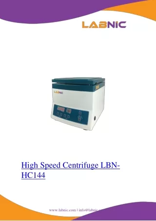 High-Speed-Centrifuge-LBN-HC144