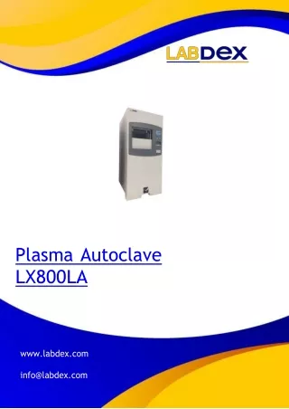 Plasma-Autoclave-LX800LA