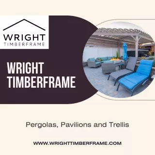 Pergola Trellis | Wright Timberframe