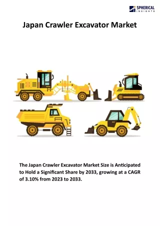 Japan Crawler Excavator Market