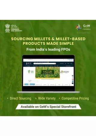 Government e Marketplace (GeM) | National Public Procurement Portal, Government