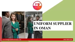 UNIFORM SUPPLIER IN OMAN (1)